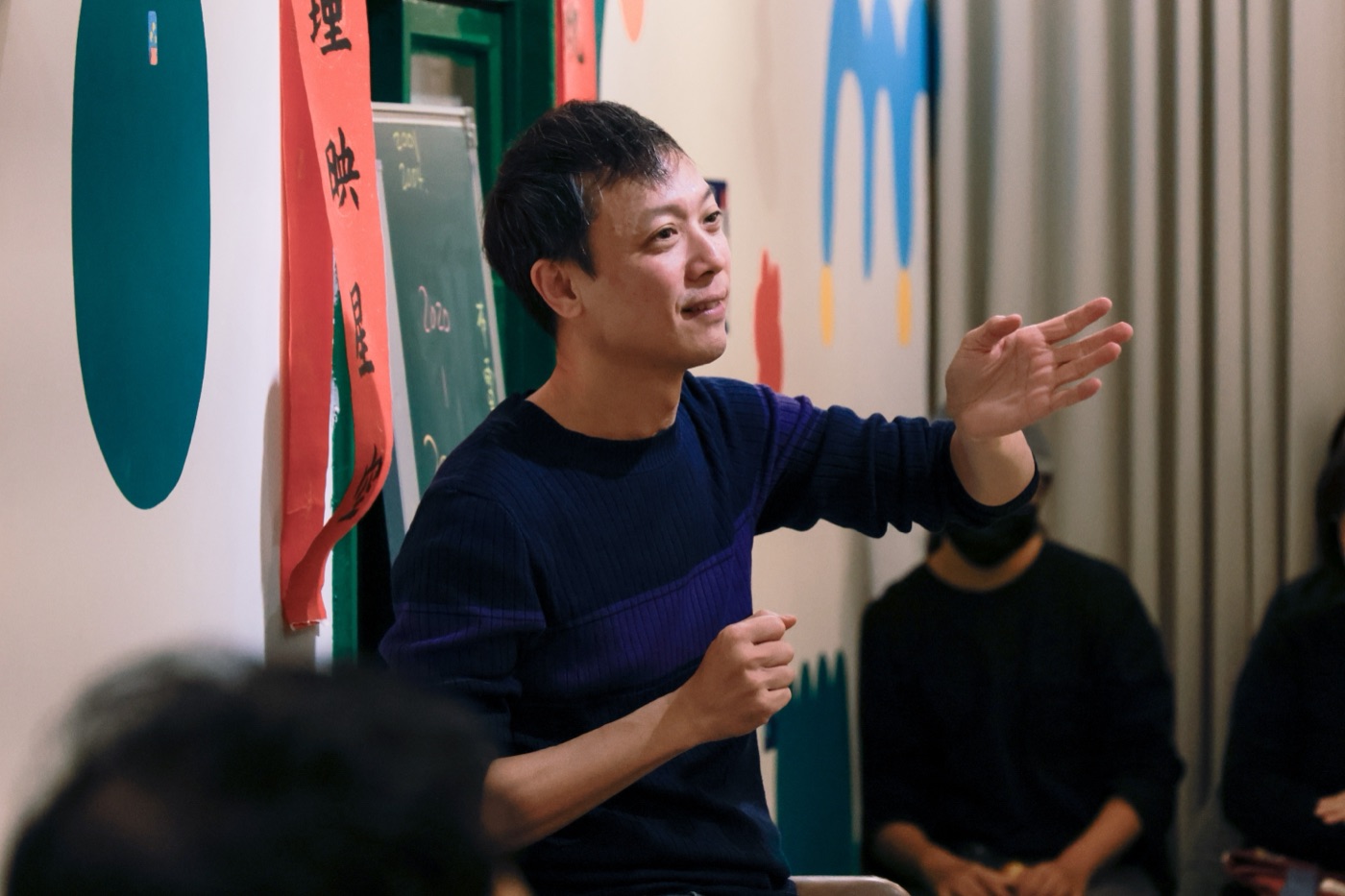 「從史詩劇場到陌生化效果」布萊希特美學講座現場（攝影 劉怡蓁）