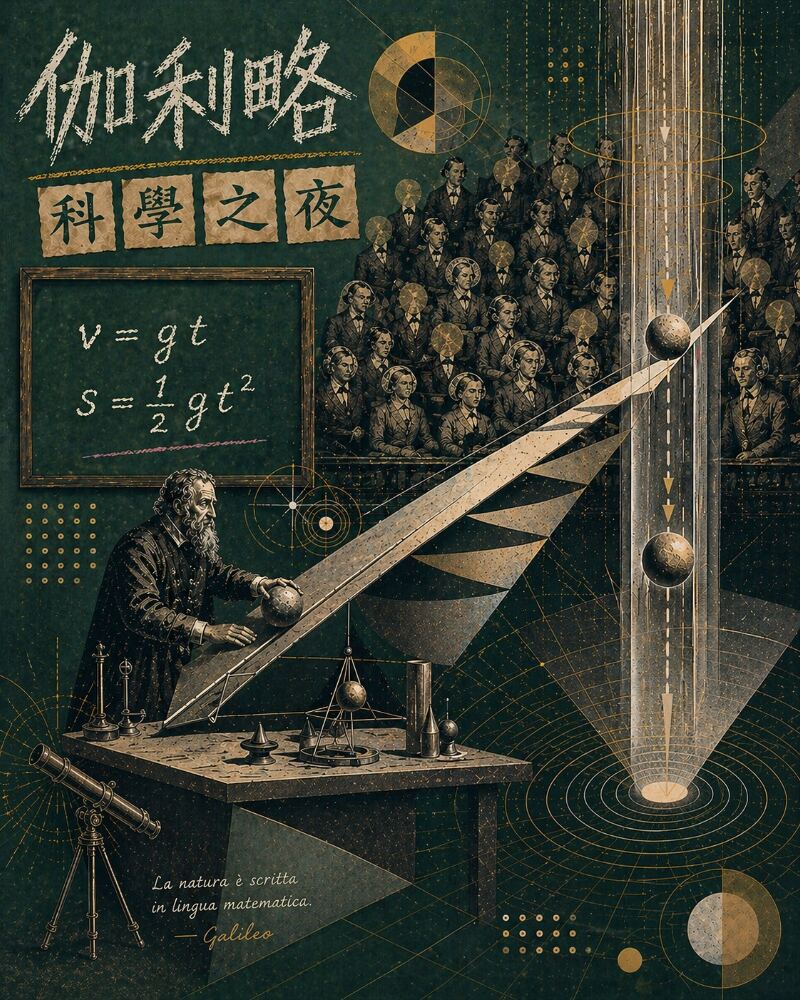 《伽利略科學之夜》節目視覺